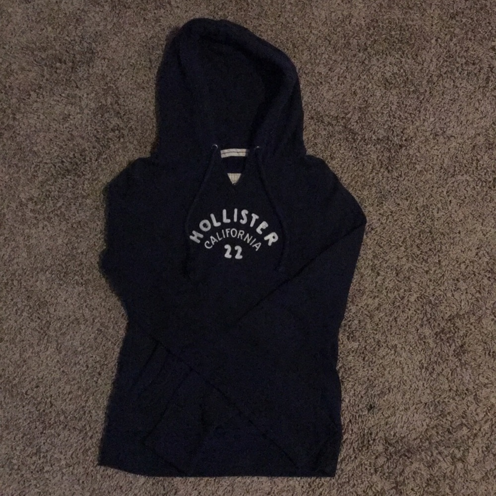 Hollister Navy Blue Hoodie